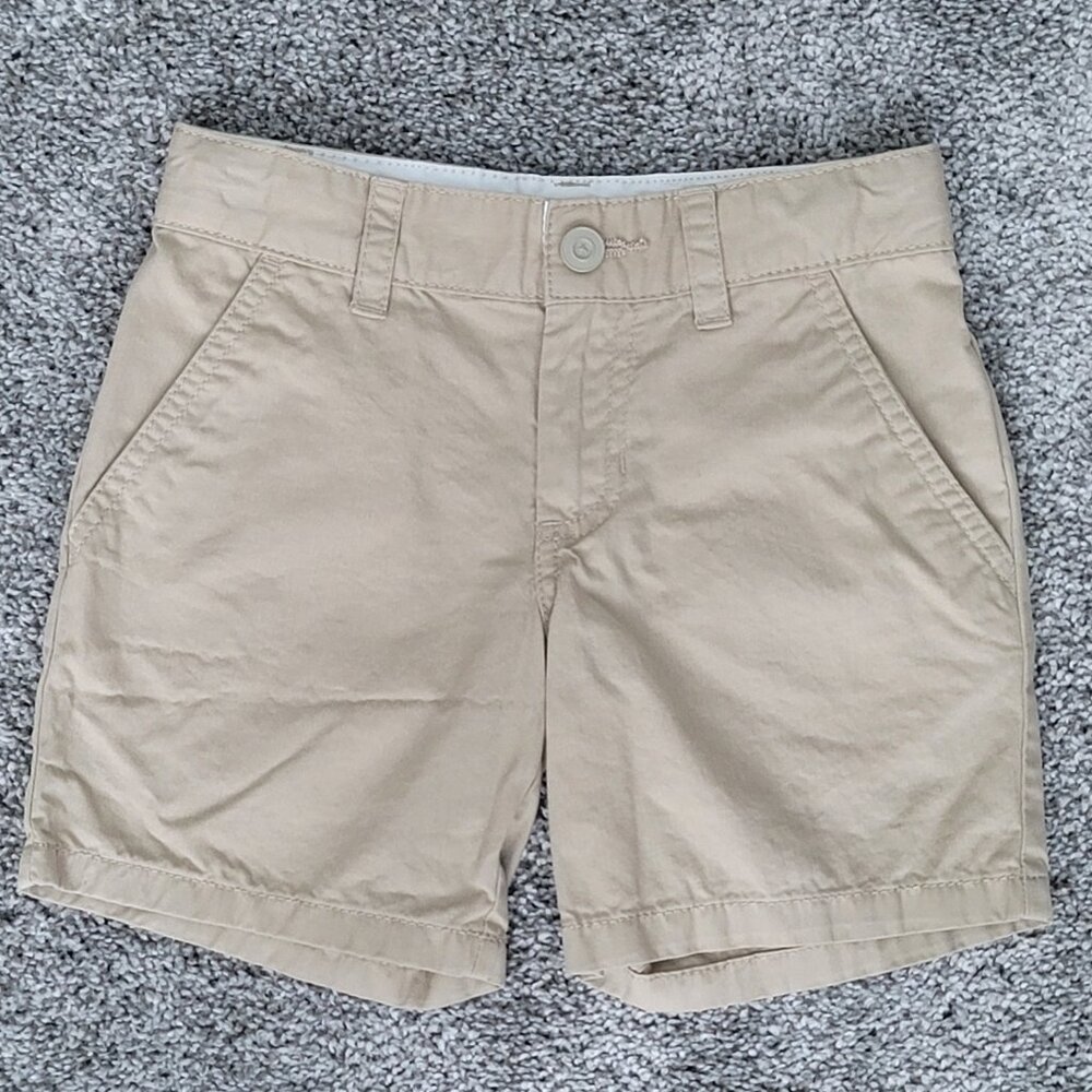 Girls Cat & Jack Khaki Shorts XS 4-5